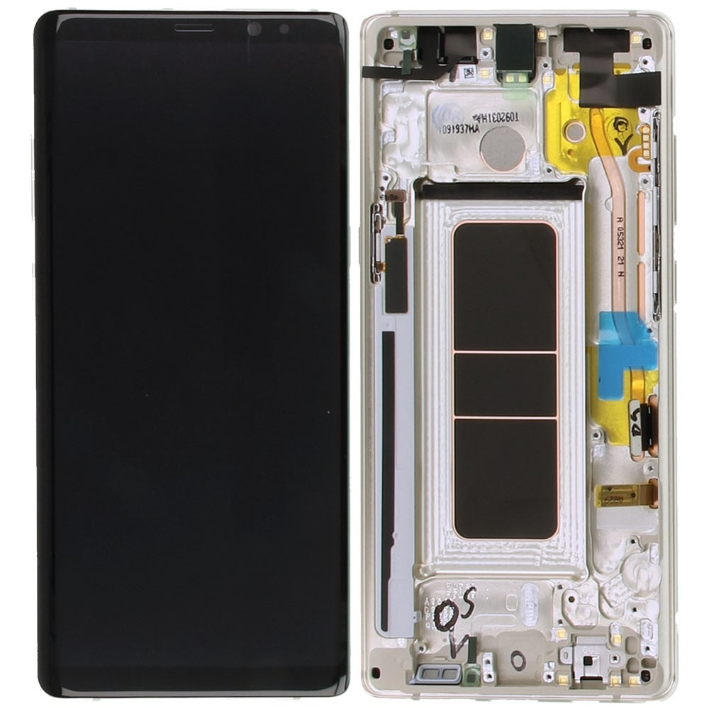 Galaxy Note 8 Gold Display