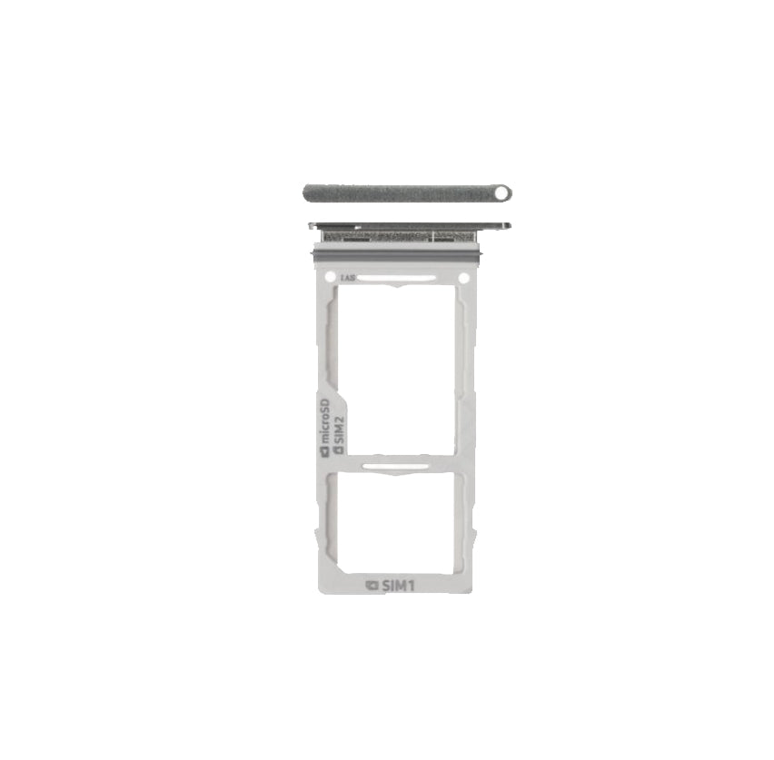 Galaxy S10e White SIM Card Holder