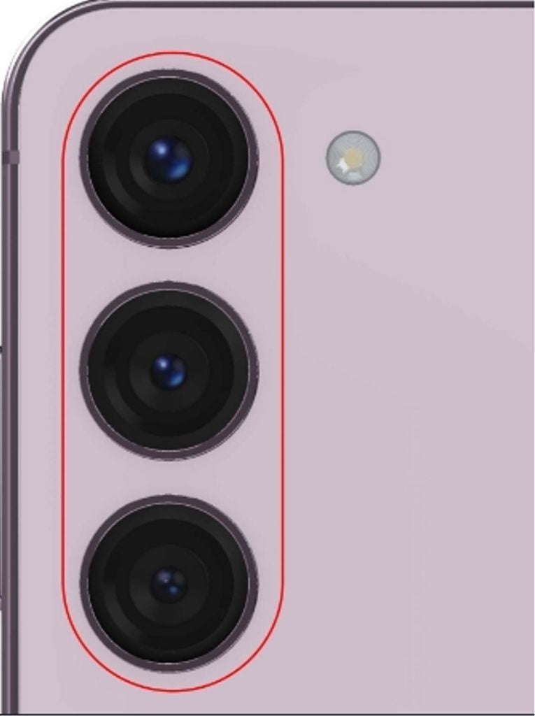 Galaxy S23 Camera Frame - Lavender