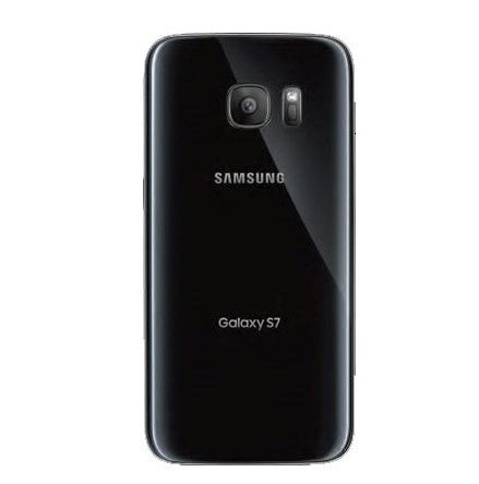 Galaxy S7 Edge Back Battery Cover Original - Black