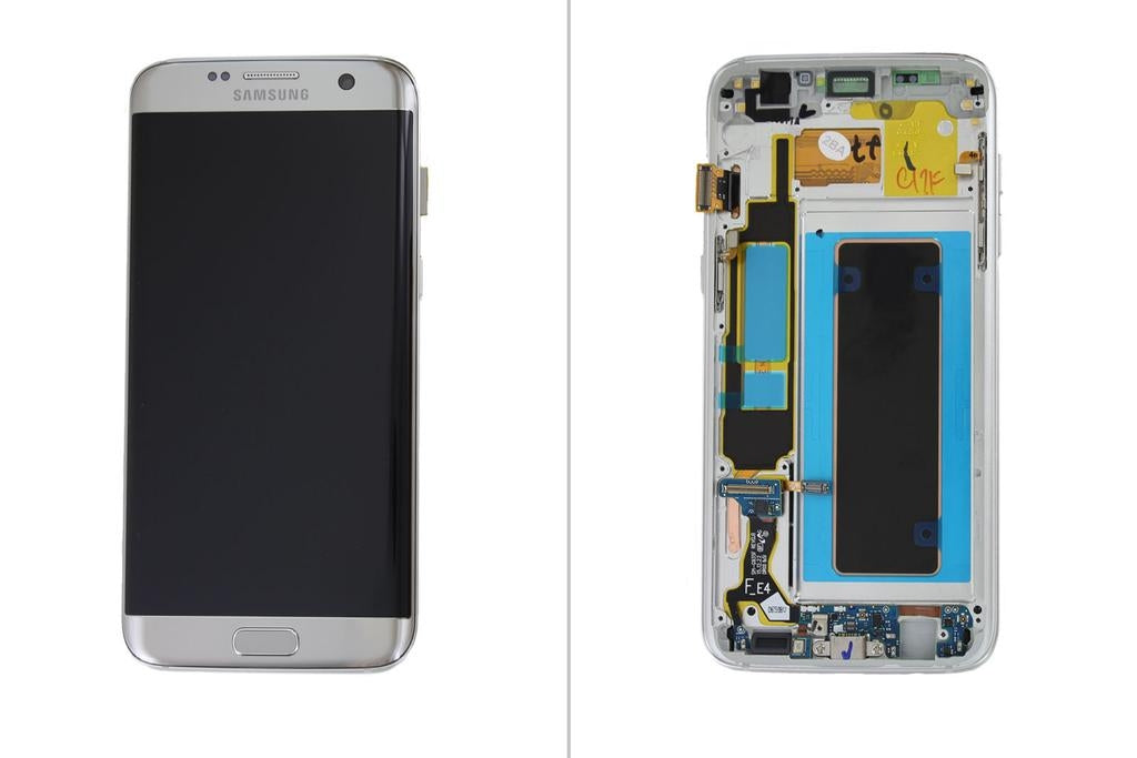 Galaxy S7 Edge Silver Display