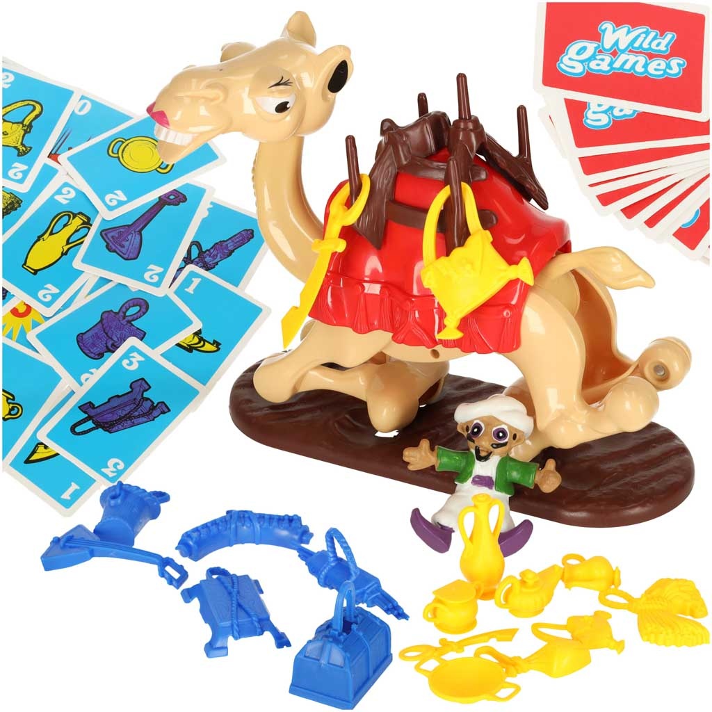 Game saddle up a camel falling gear + cards