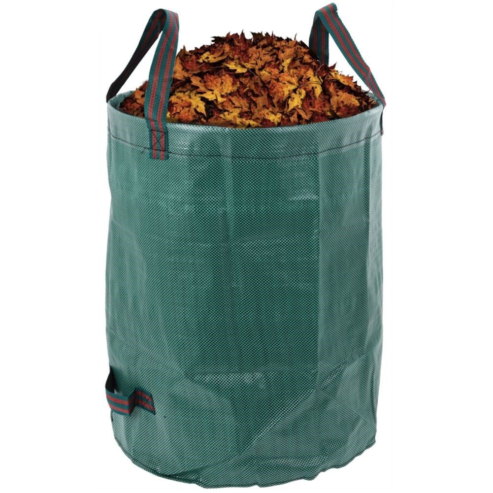 Garden Bag: Lightweight, durable, comfortable handles for leaves & grass