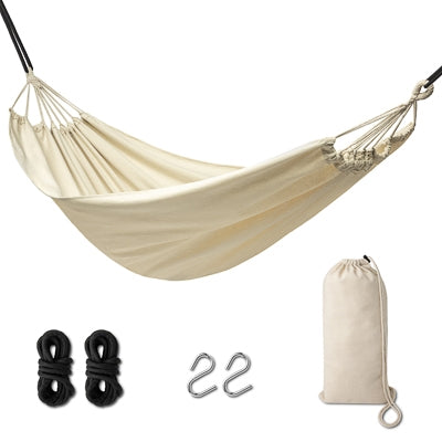 Garden hammock boho 200cm ecru