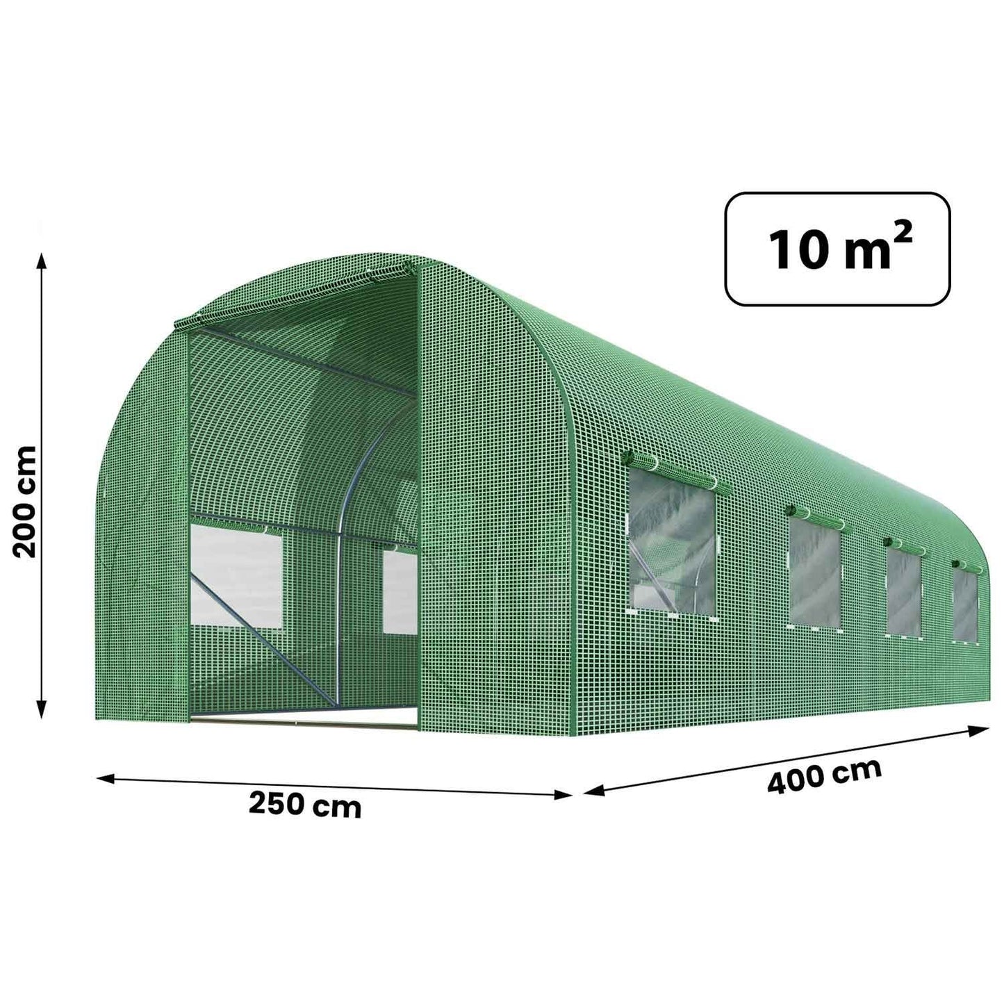 Garden tunnel 2.5x4 (10m2) Plonos