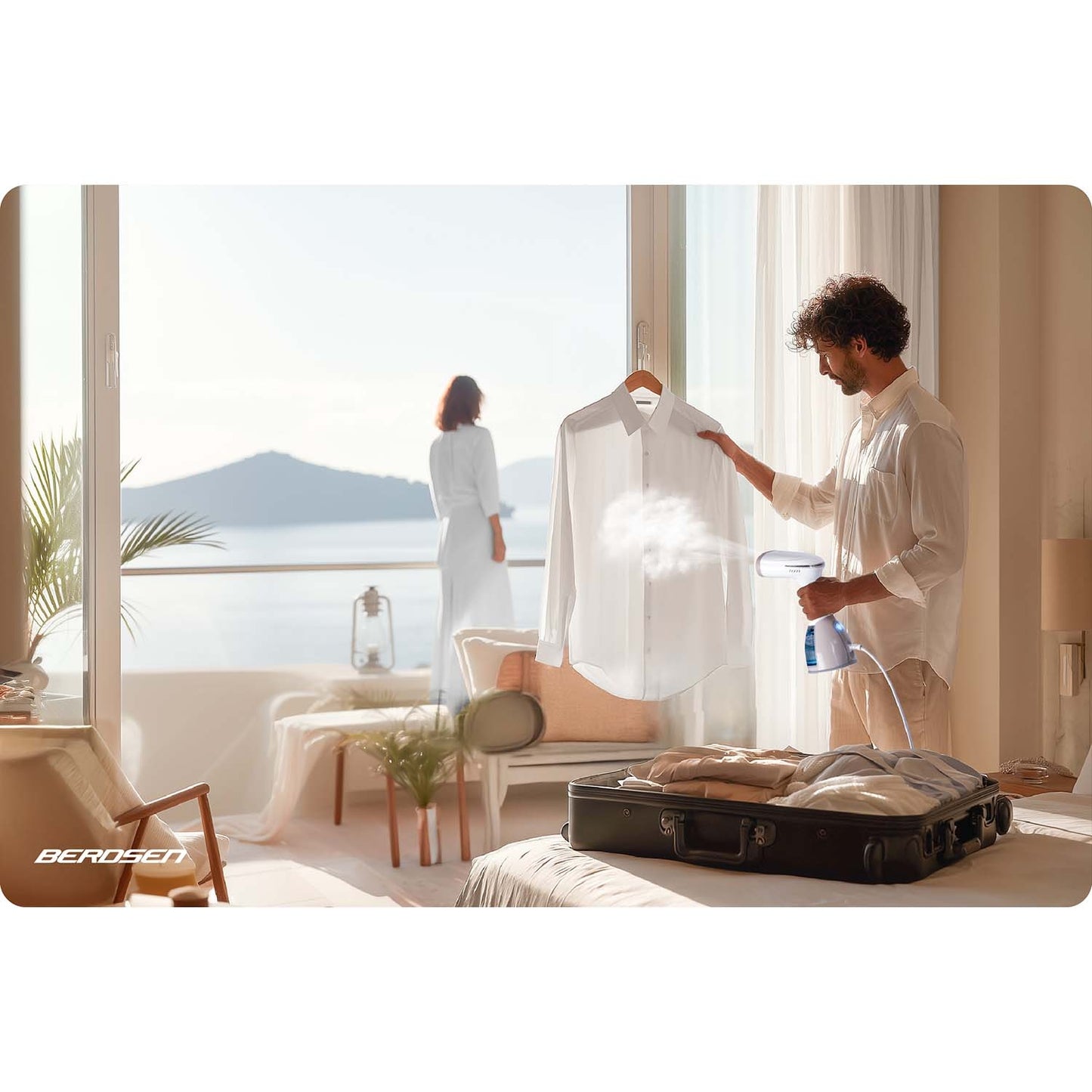 Garment Steamer 1500W – Handheld Fabric Wrinkle Remover