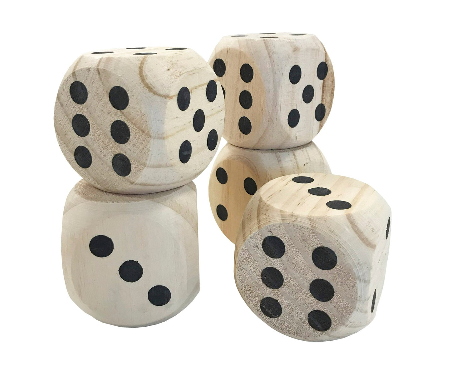 Giant Yatzy Wooden 6 Pcs