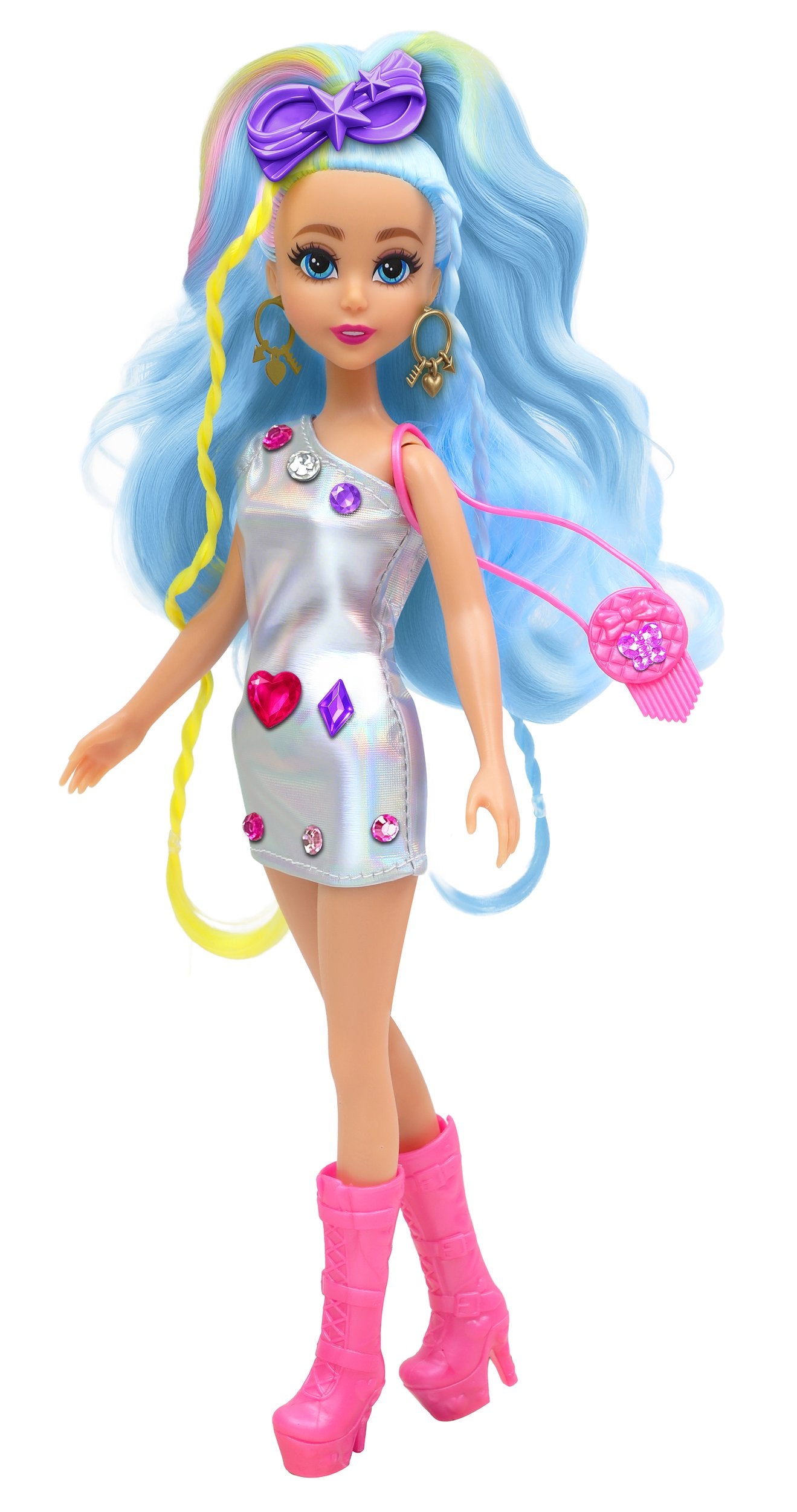 Glam Doll Set with Color-Changing Hair & 20+ Surprises