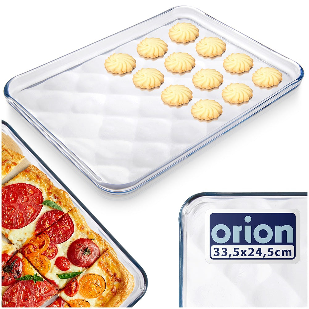 Glass Baking Dish 33.5x24.5x2 cm
