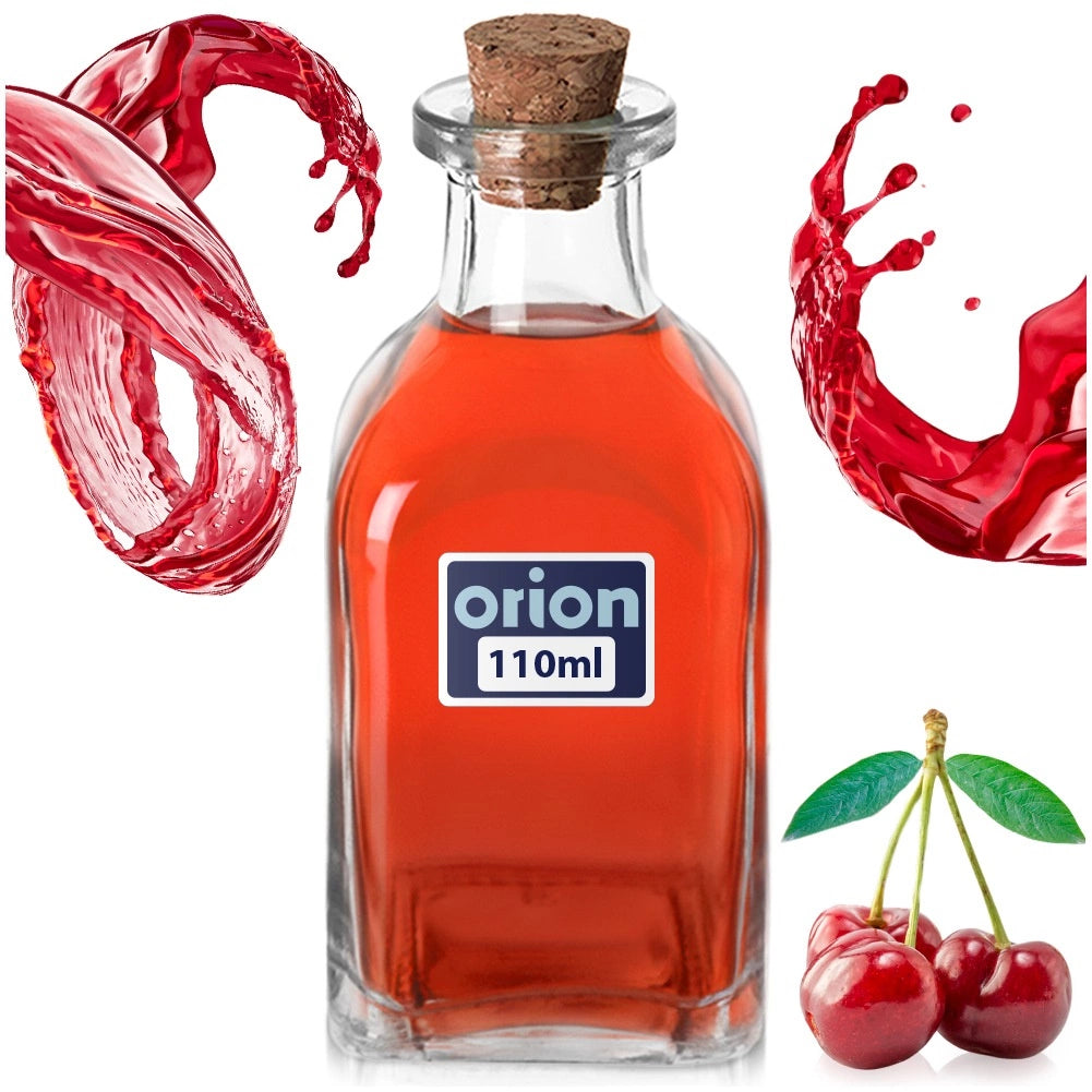 Glass Bottle with Cork Stopper, 110 ml Capacity