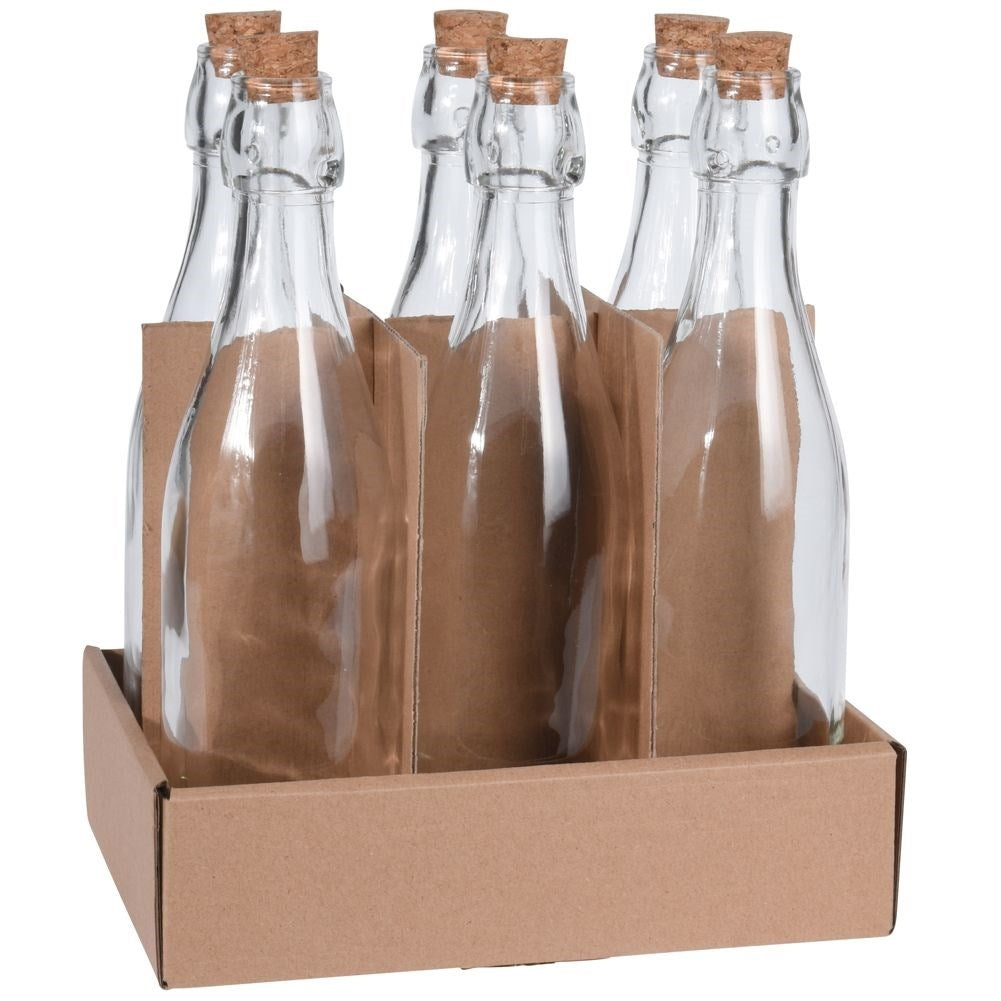 Glass bottle for oil/vinegar - Perfect for garlic & herbs