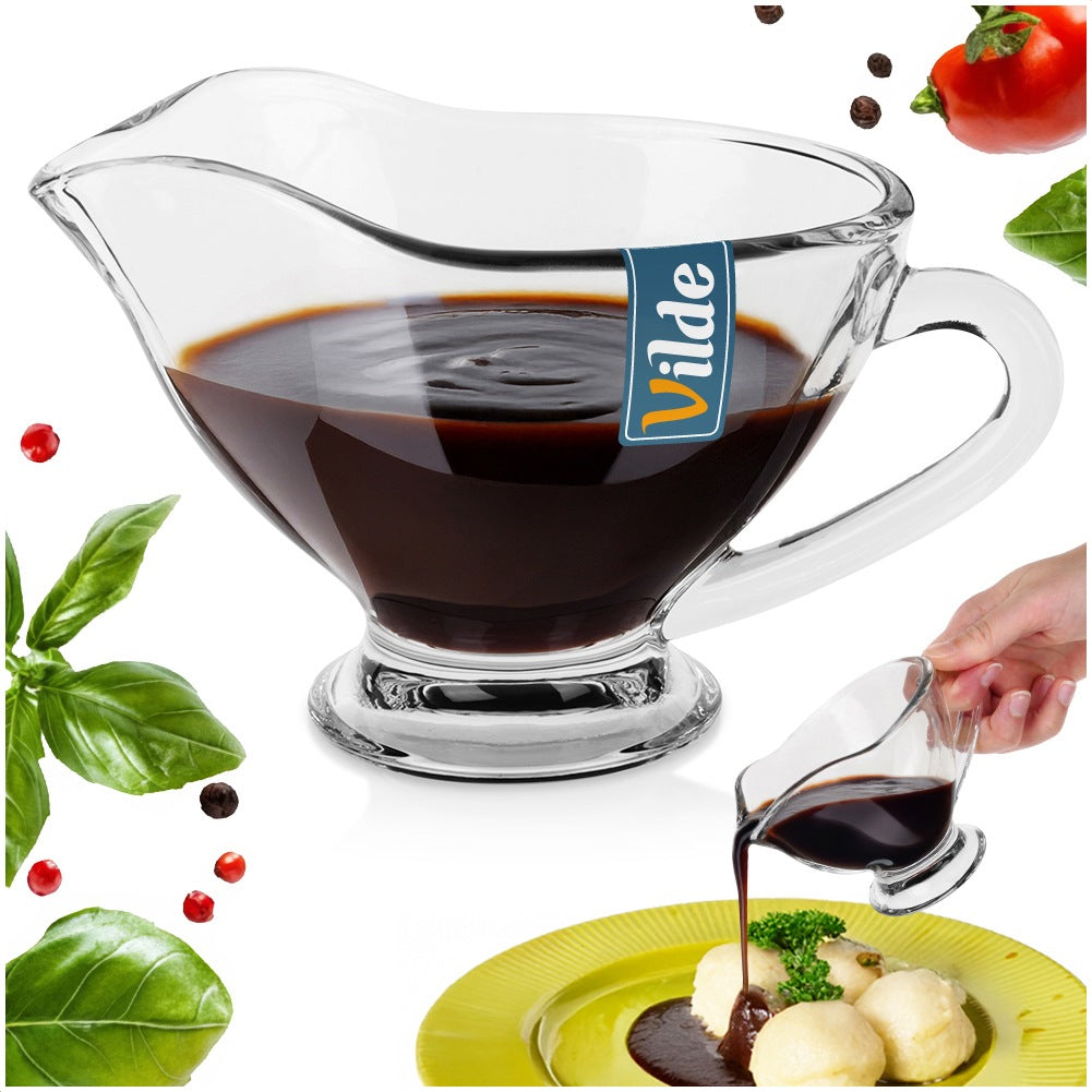 Glass sauceboat 200 ml