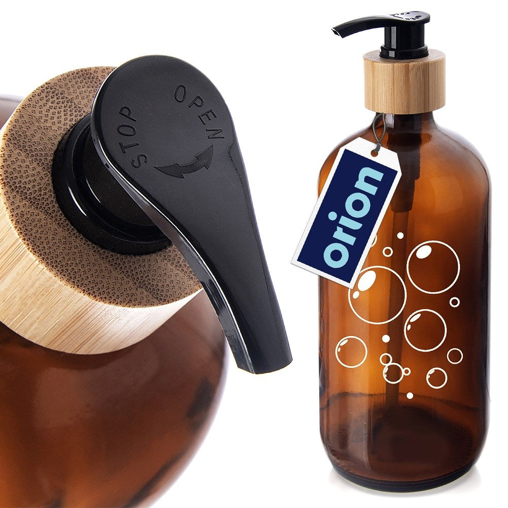 Glass soap dispenser 500 ml