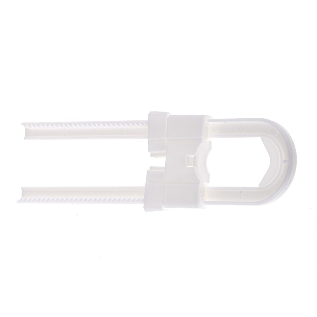 Glueless locking device for cabinet drawers handles 18x4cm