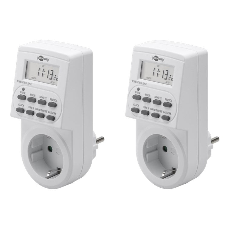 Goobay Digital Timer (2-pack) - White