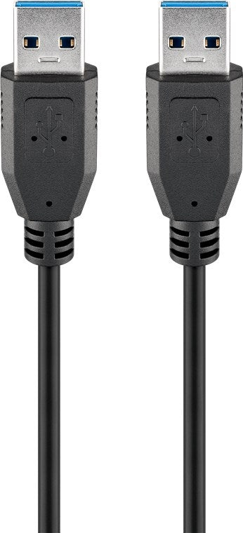 Goobay SuperSpeed USB 3.0 Cable, 0.5m - Black