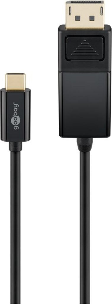 Goobay USB-C Displayport Cable - Black