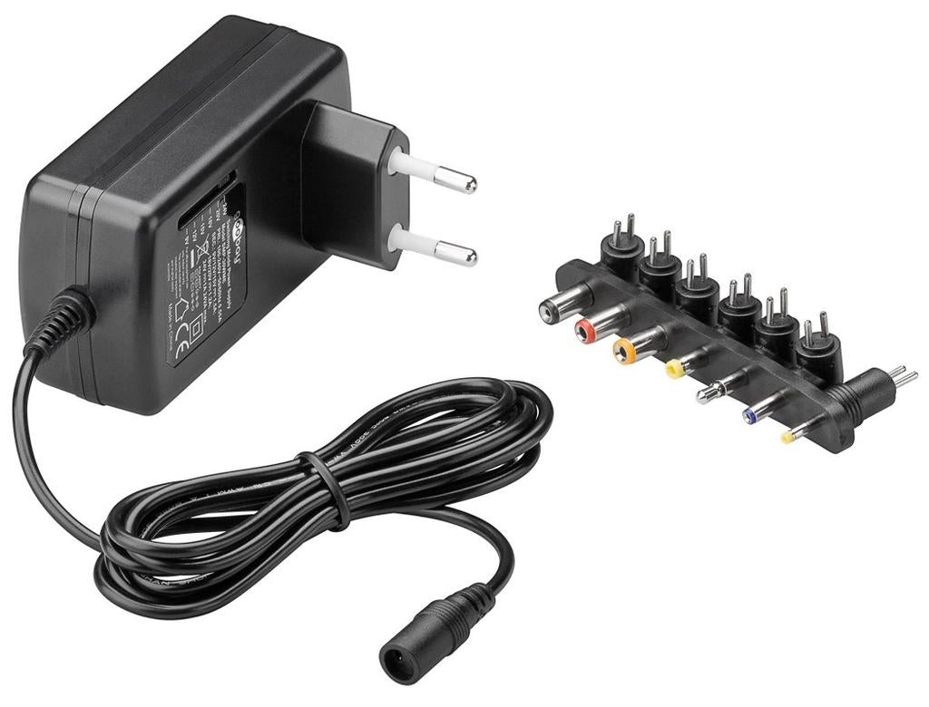 Goobay Universal Power Adapter 9V-24V 24W 1.5A