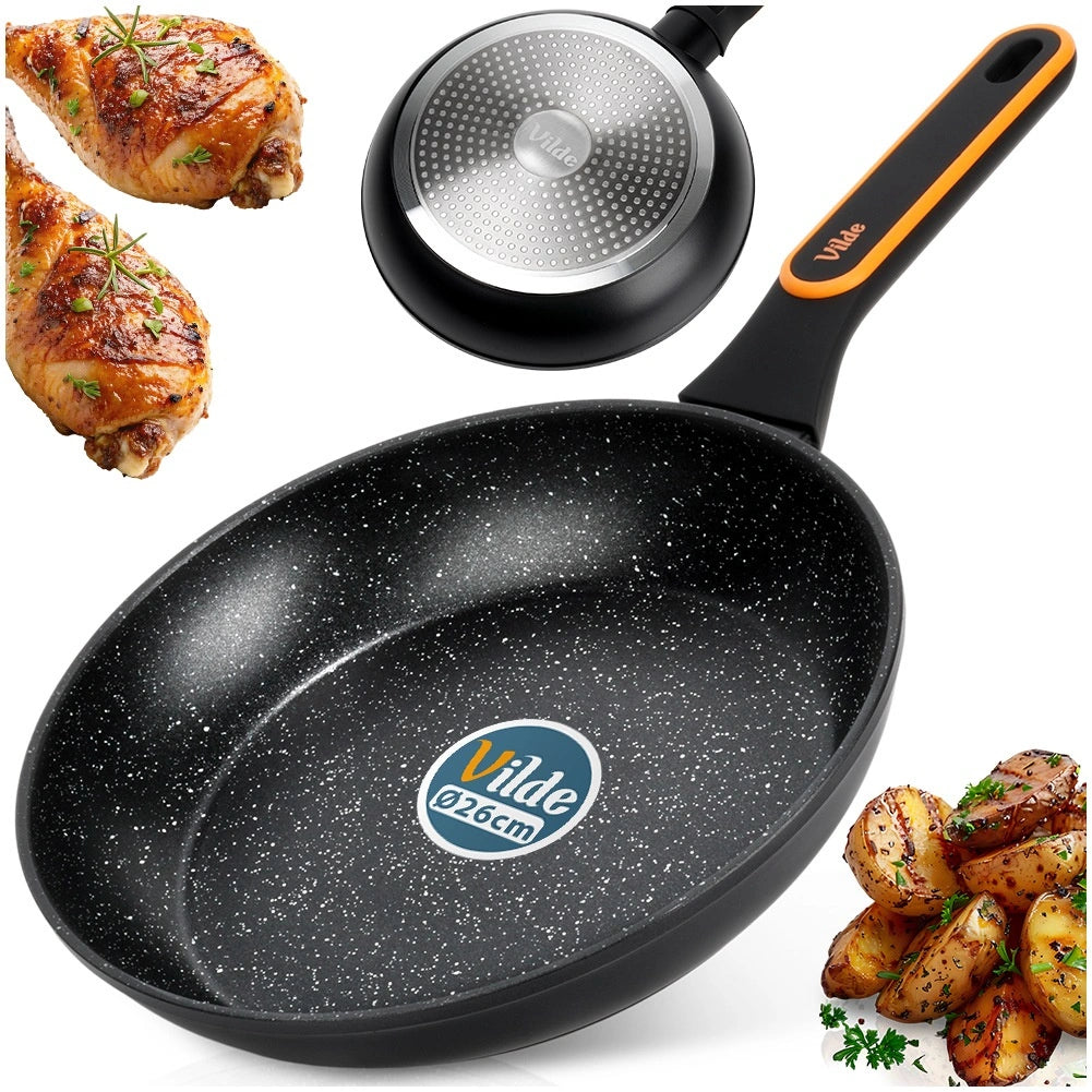Granite Non-Stick Frying Pan, 26 cm, Dishwasher Safe