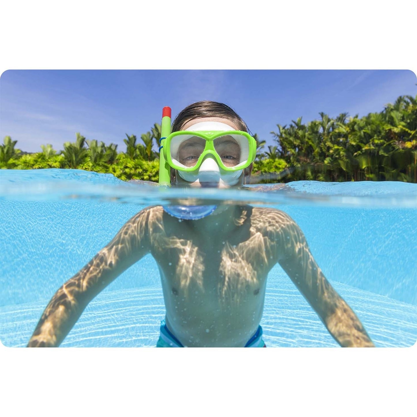 Green Bestway 24035 diving set