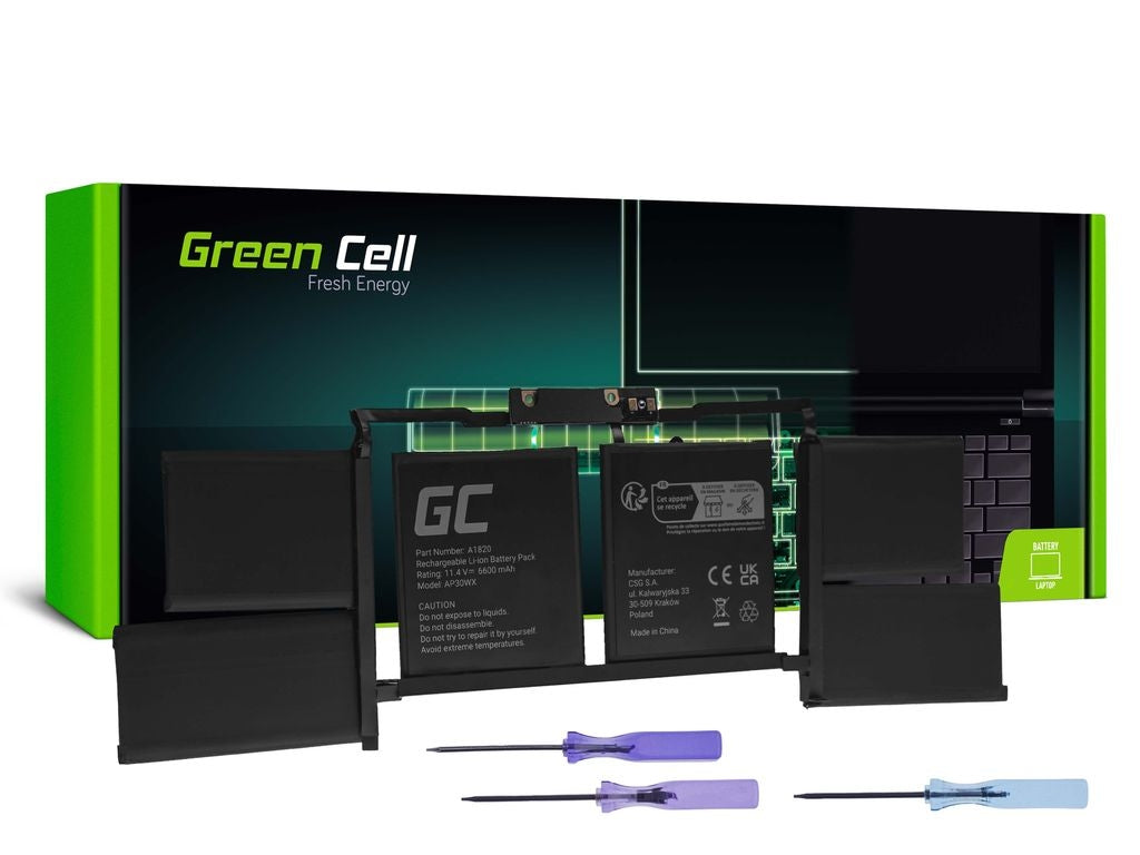 Green Cell A1820 Battery for MacBook Pro 15 A1707 (2016, 2017)