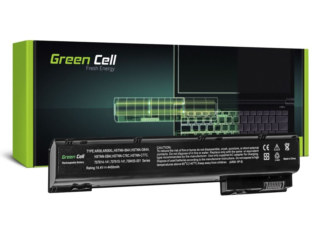 Green Cell AR08 AR08XL Battery for HP ZBook 15 G1/G2 & 17 G1/G2