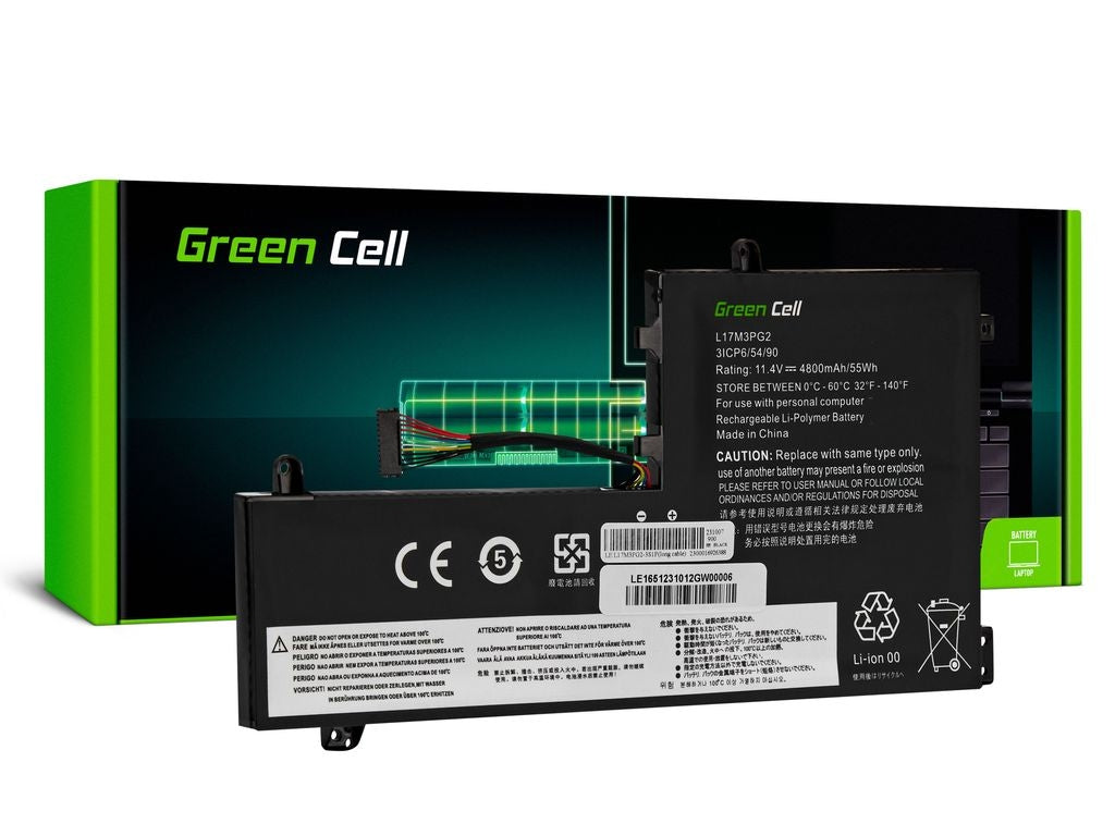 Green Cell Battery L17C3PG1 for Lenovo Legion Y530 & Y540 Series