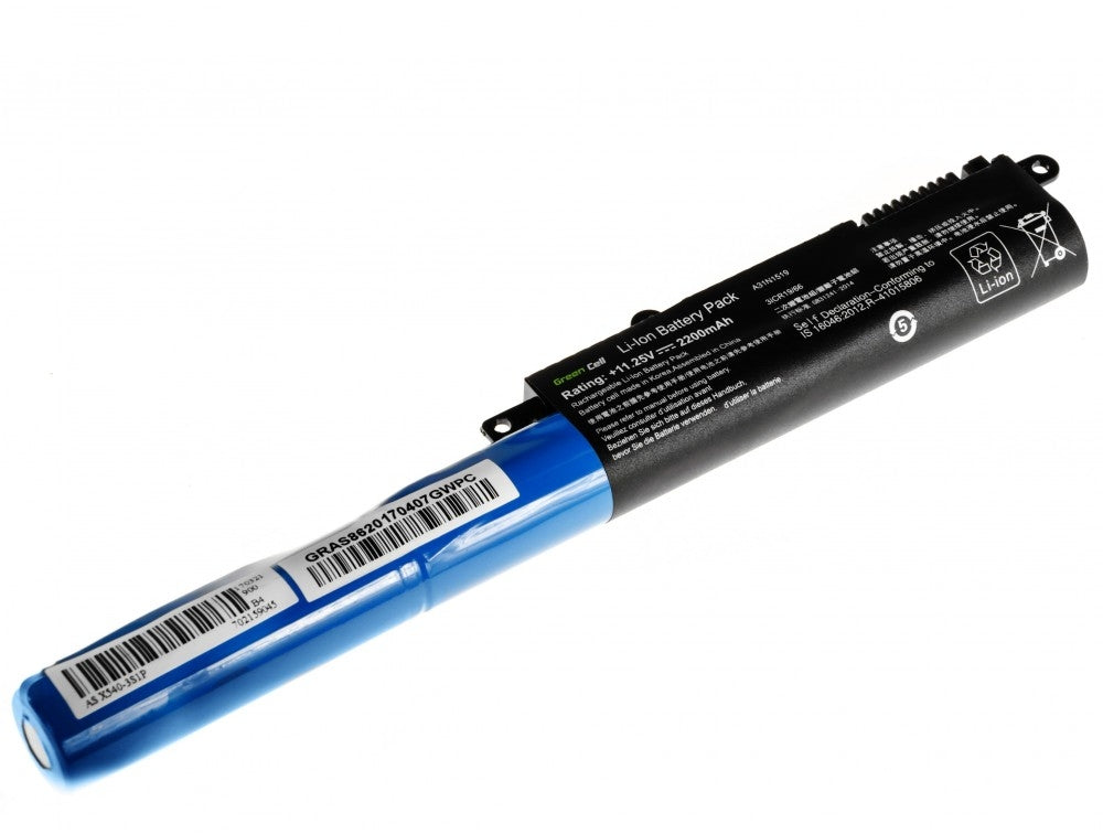 Green Cell Battery for Asus A31N1519, 11.25V 2200mAh