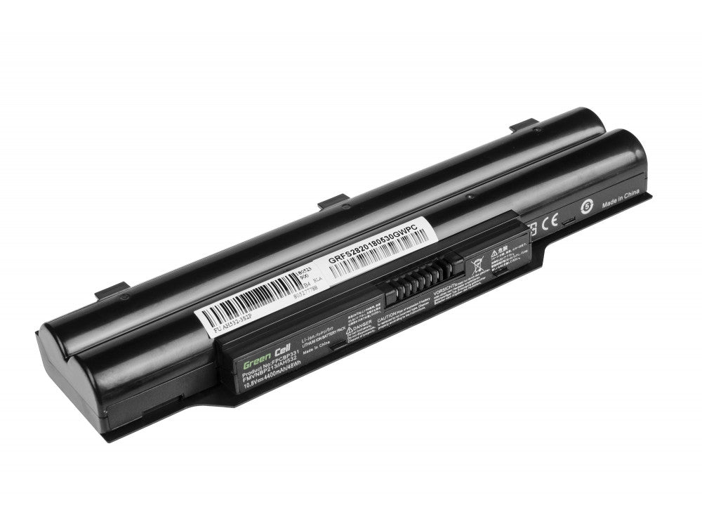 Green Cell Battery for Fujitsu Lifebook A532, AH532 etc. 4400mAh, 11.1V