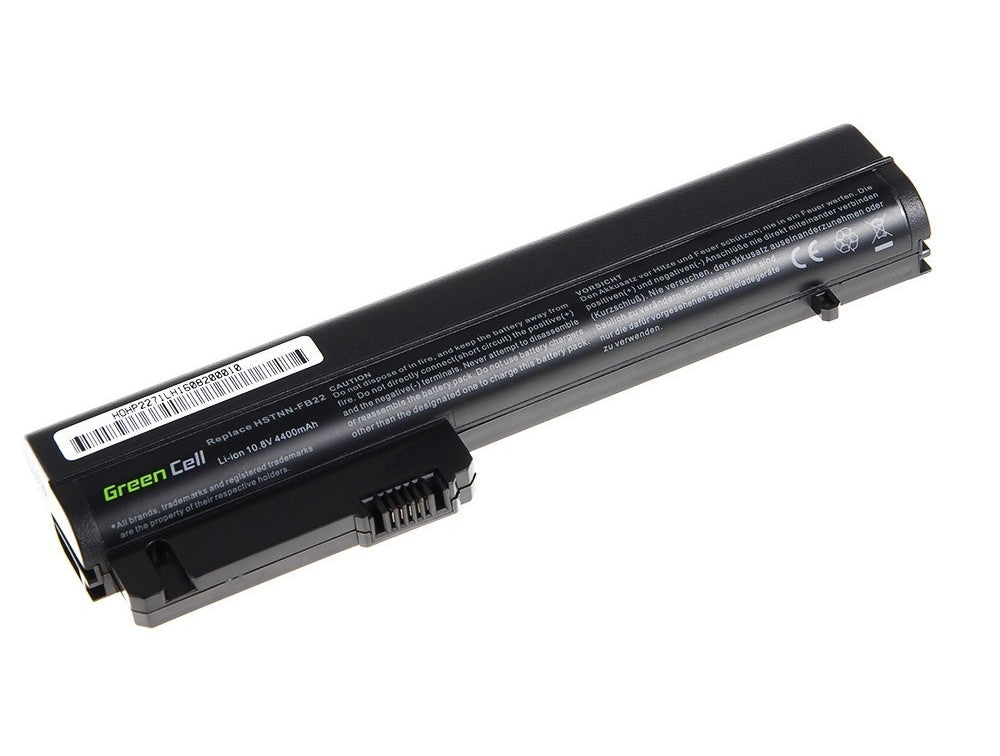 Green Cell Battery for HP Compaq 2510p, nc2400 etc. 4400mAh, 11.1V