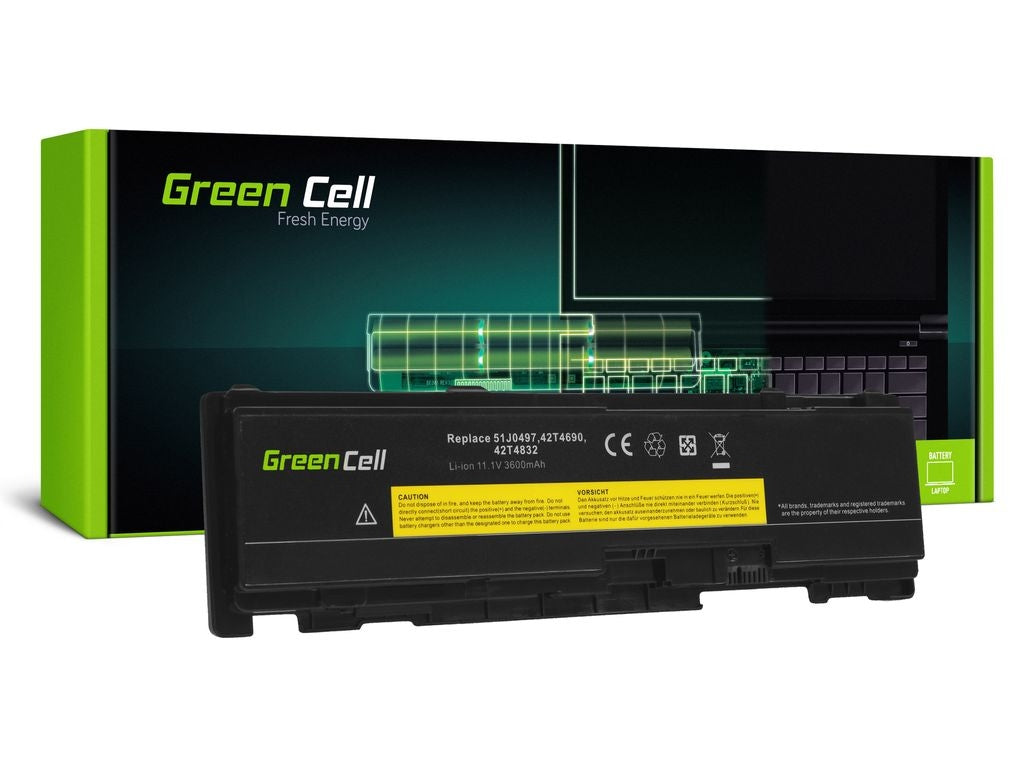 Green Cell Battery for Lenovo ThinkPad T400s T410s T410si – Optimized Power