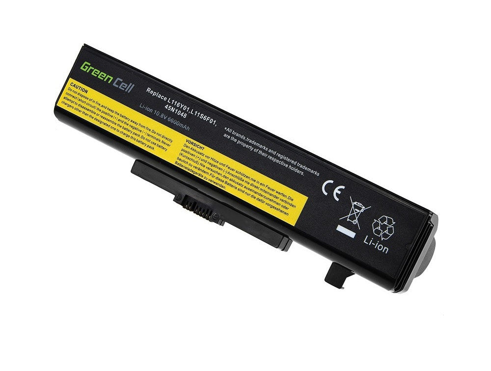 Green Cell Battery for Lenovo Y480, V480 etc. 6600mAh, 11.1V