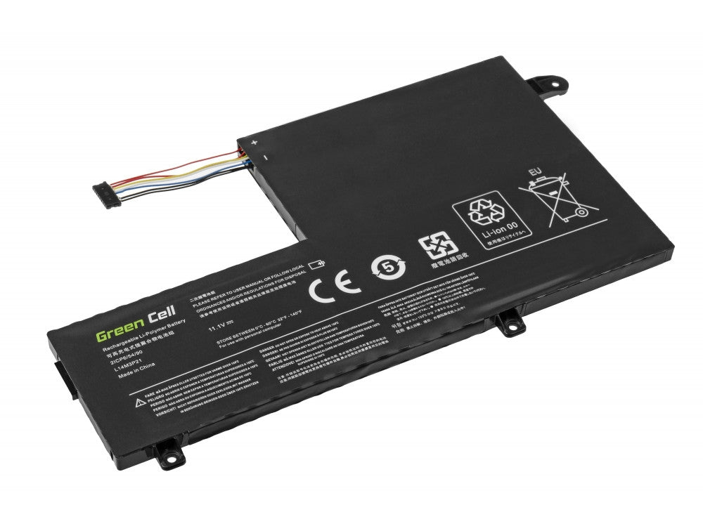 Green Cell Battery for Lenovo Yoga 500-14IBD etc. 3500mAh, 11.1V
