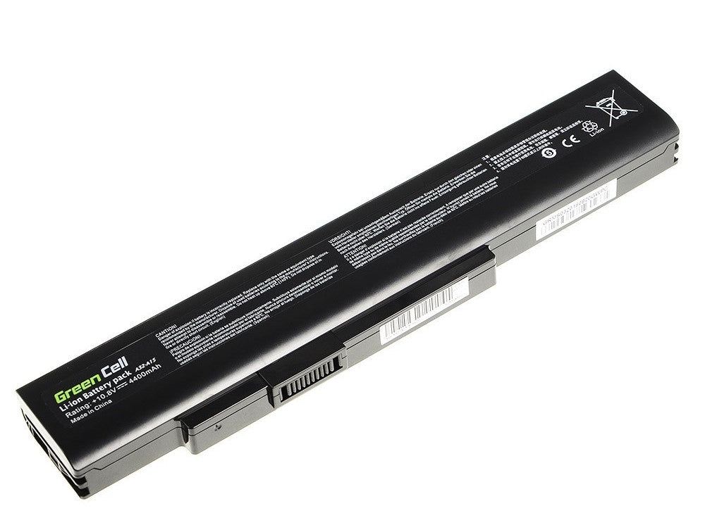 Green Cell Battery for MSI A6400, CR640, etc. 4400mAh, 11.1V