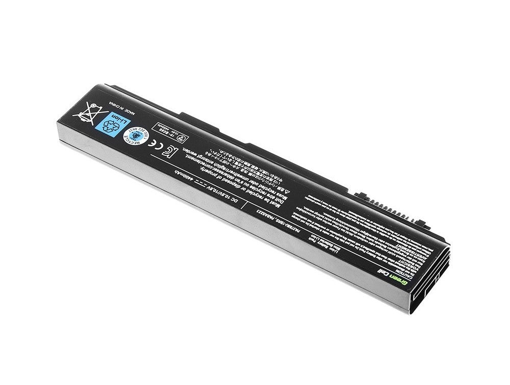 Green Cell Battery for Toshiba DynaBook Satellite L35 L40, 11.1V 4400mAh