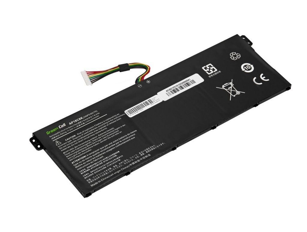 Green Cell Laptop battery Acer Aspire 11.5V 4350 mAh
