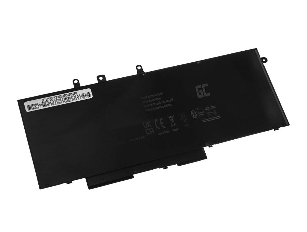 Green Cell Laptop battery Dell Latitude 7.6V (7.4)V 6200 mAh