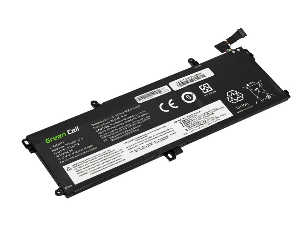 Green Cell Laptop battery Lenovo ThinkPad 11.55V 4650 mAh
