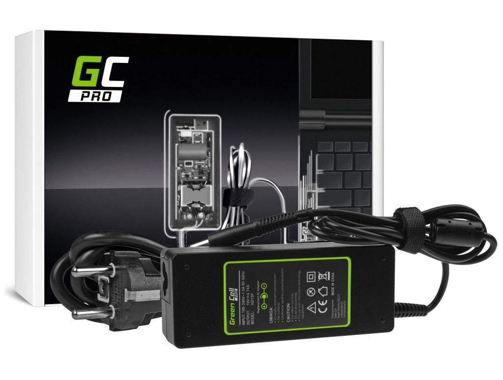 Green Cell PRO AC Adapter 19V, 4.74A for HP Pavilion, ProBook, Envy, etc
