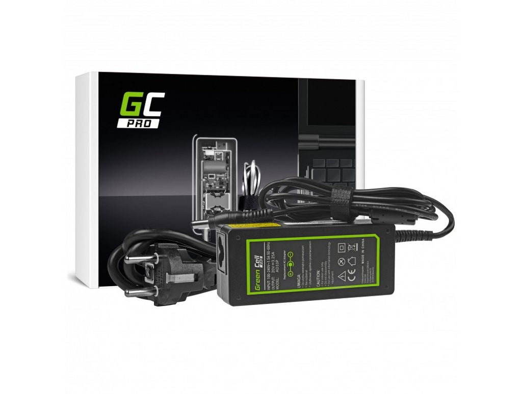Green Cell PRO Charger / AC Adapter 20V, 3.25A, 65W for Lenovo