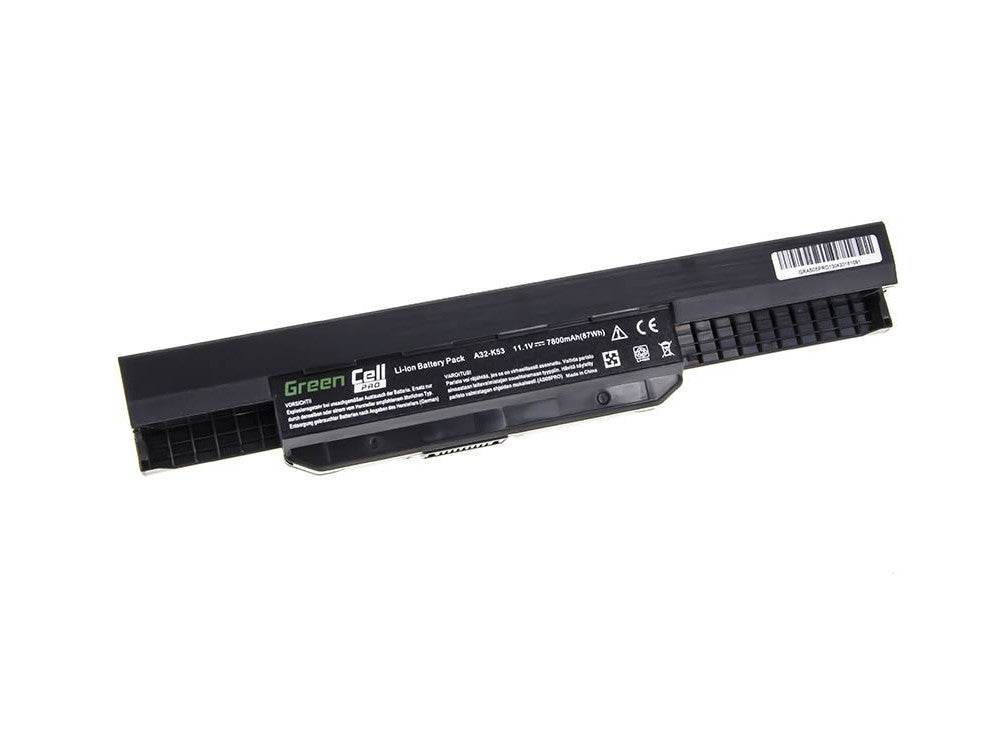 Green Cell Pro Battery for Asus A537, K53 etc. 11.1V, 7800mAh