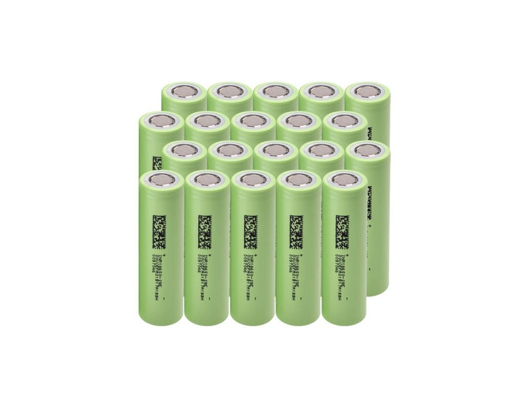 Green Cell Rechargeable 18650 battery Li-ion 2900mAh 3.7V, 20-pack