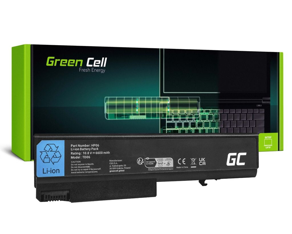 Green Cell TD09 Battery for HP EliteBook & Compaq ProBook Series