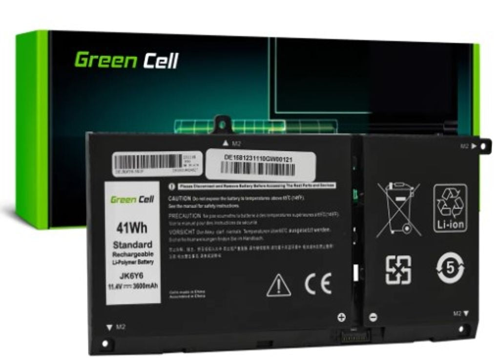 Green Cell YRDD6 1VX1H Battery for Dell Latitude 3510, Inspiron 5501/5301/5505/5401/5402/5502