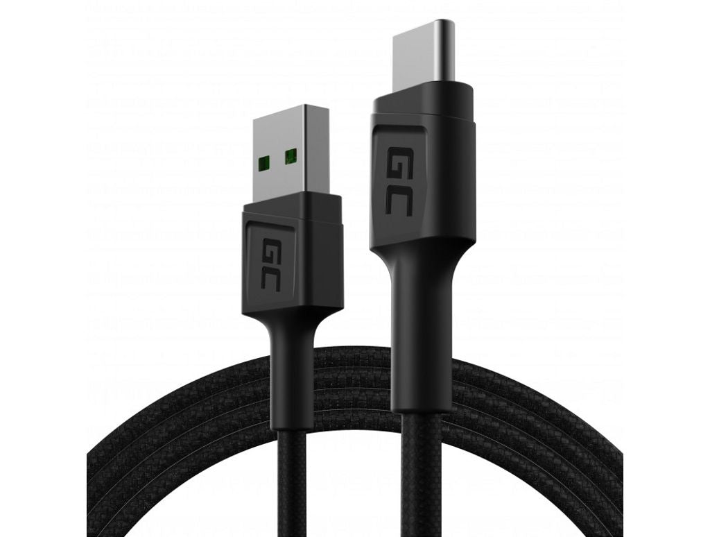 Green Cell cable PowerStream USB-A - USB-C 120 cm Ultra Charge, QC 3.0