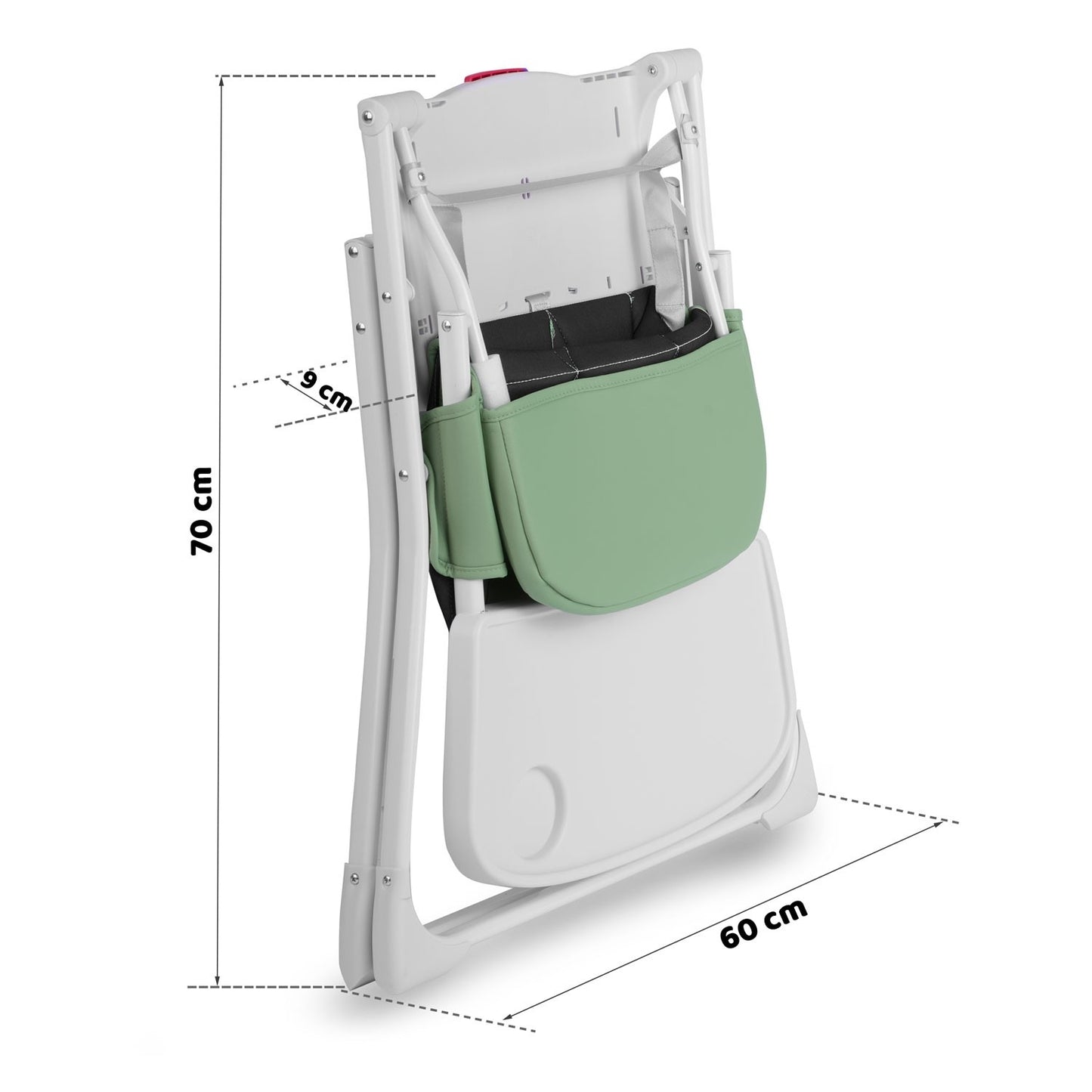 Green Dining Chair for Children Nuco