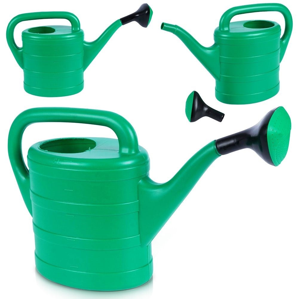 Green Jug 5L with Strainer and Measuring Jug