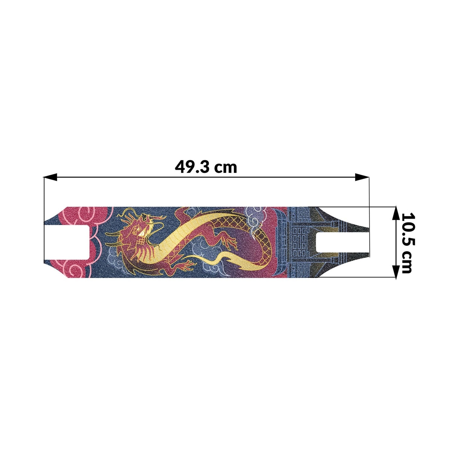 Grip tape Abrasive material for Scooter Pro - Dragon