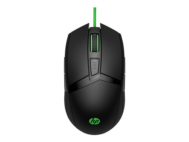HP 300 PAV Gaming GRN Cable Mouse