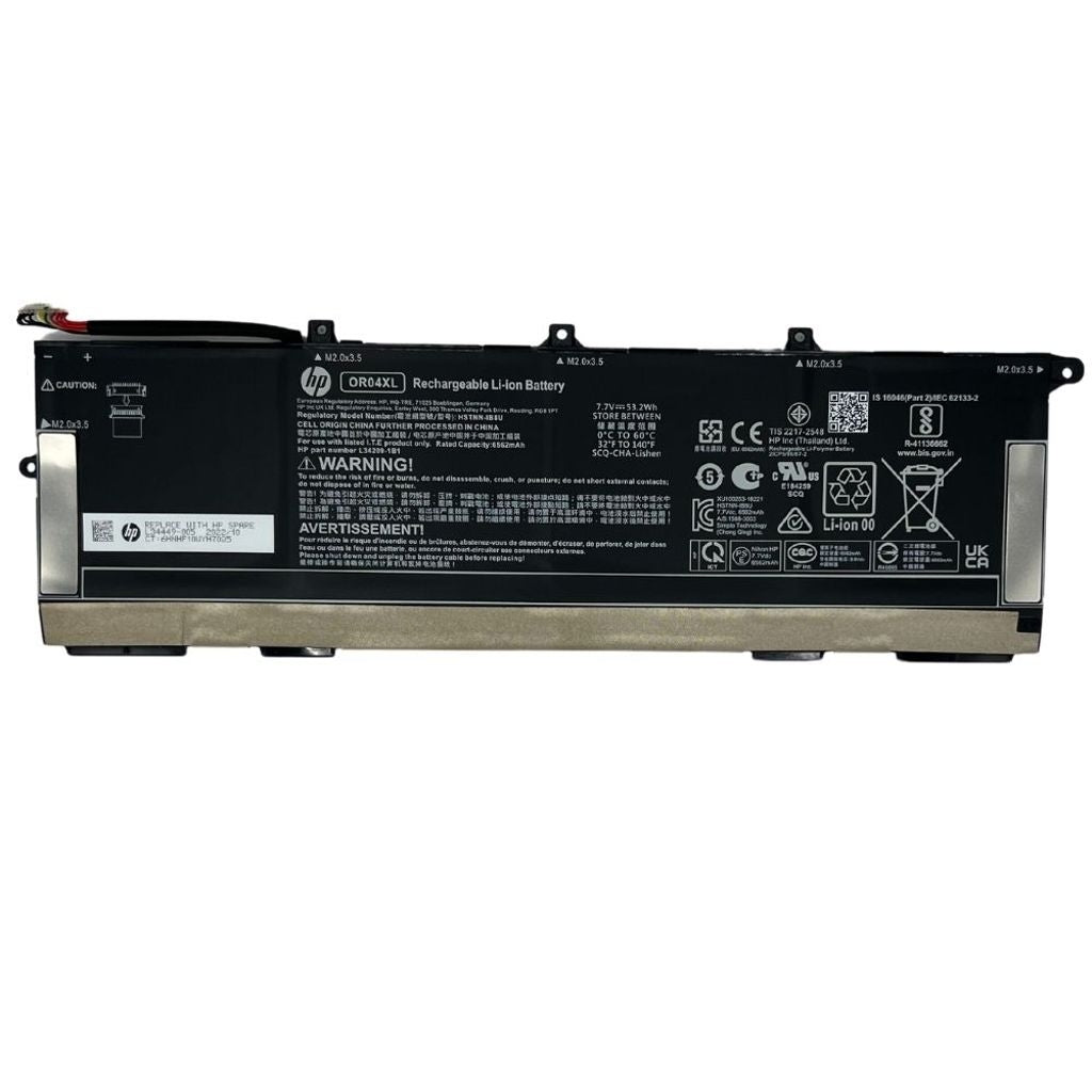 HP 4C Laptop Battery, 53Wh, 3.45Ah, Li-ion, OR04053XL-PL, OR04XL